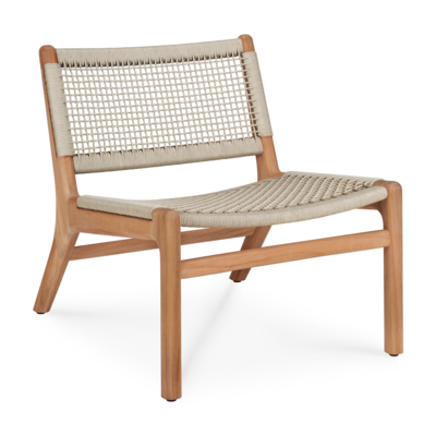 Ethnicraft - Outdoor - Jack Woven tuin loungestoel