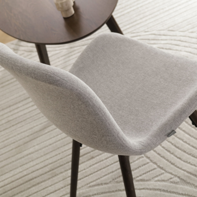 Eetkamerstoel Nena-Fé walnoot houten onderstel