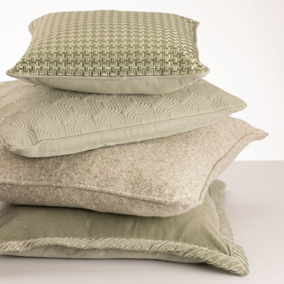 Sierkussen Tucked border