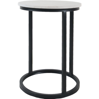 Laptoptafel Mitch Marmer Rond