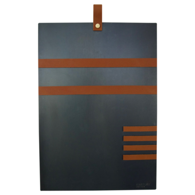 Magneetbord met magneetstrips