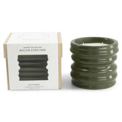 Kaars Shape 04.02 Candle &amp; Happy lid Forest