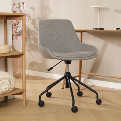 Bureaustoel Nout-Isa - zwart onderstel