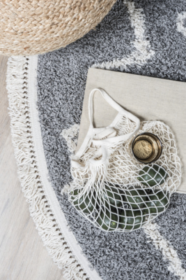 Vloerkleed Marrakesh Grey Rond