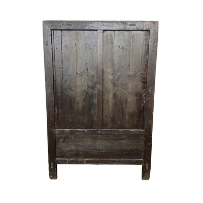 kast 2 deur grijs lak uniek