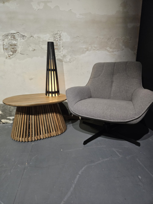 Interieurdirekt  Vloerlamp Anto  Teakhout 60cm