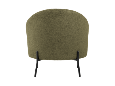 Fauteuil Noble Teddy Curl polyester