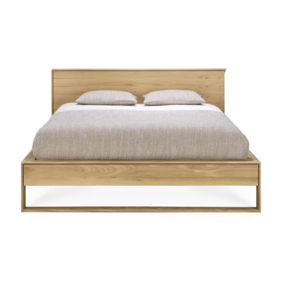 Ethnicraft bed Nordic II Oak 160x200 cm