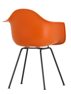 Vitra stoel Eames DAX Basic Dark onderstel