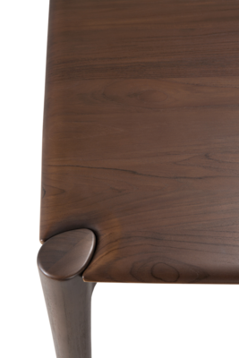 Ethnicraft - PI eetkamertafel - bruin teak