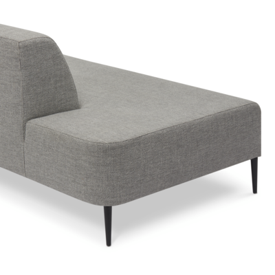 Koozo Ellen hoekbank grijs