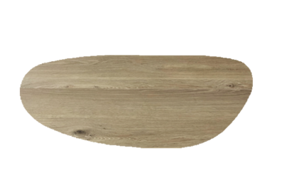 Firma Hout &amp; Staal Eettafel Leaf | Mikado frame | Matte lak