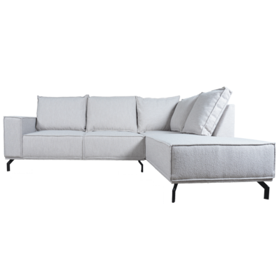 Hoekbank Ron Boucle Champagne 186