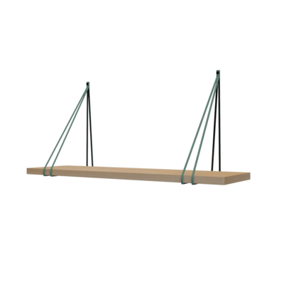 Leren split-plankdragers