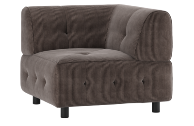 Hoekelement Louis ribstof