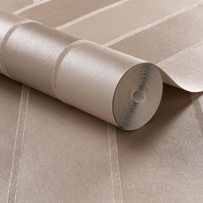 Graham &amp; Brown  vliesbehang  Baroque Bead Stripe Champagne