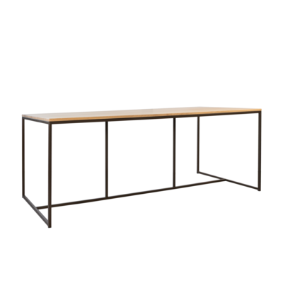 Tafel Soho - Anodic bruin/eiken
