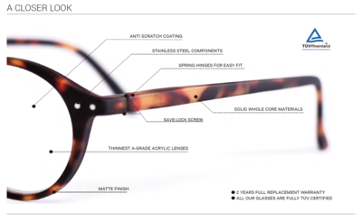 (Zonne)leesbril LL18CS Lolita Crystal Champagne