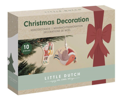 Little Dutch houten kersthangers