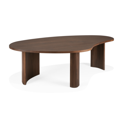 Ethnicraft - koffietafel Boomerang bruin teak
