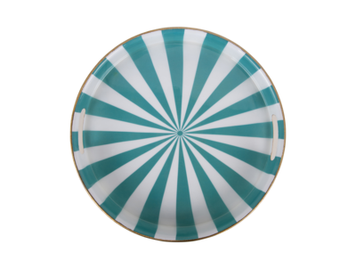 Set van 2 serveerschalen Candy Swirl