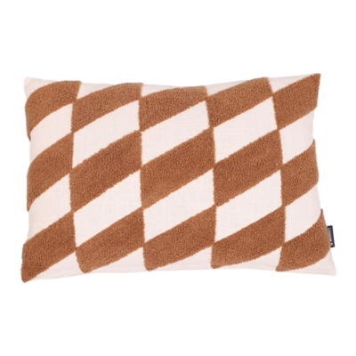 Kussen Zoe coffee 50x35 cm