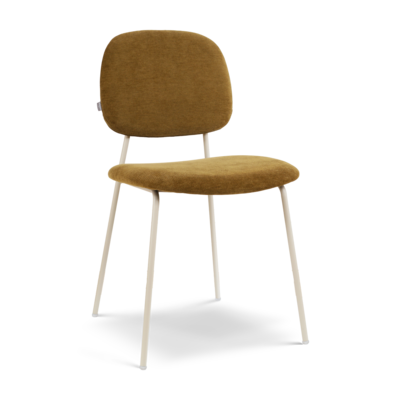 Eetkamerstoel Jasmijn - grijsbeige onderstel