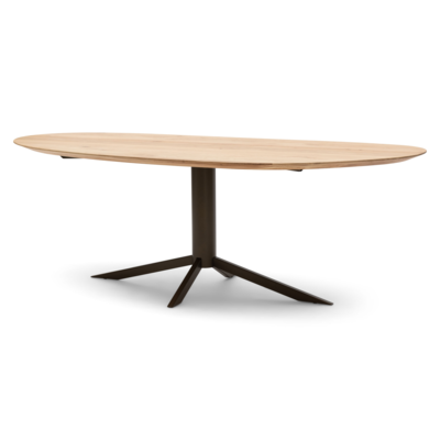 Loods 5 eettafel Mavis groove naturel