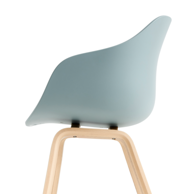 HAY stoel AAC 222 - eiken gelakt frame