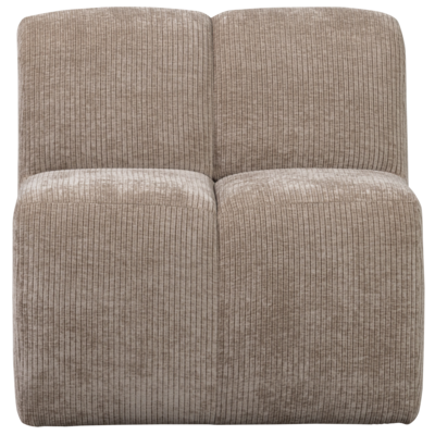 Mojo Eetbankje met rugleuning - Donkerzand