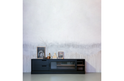 James tv-meubel noten/zwart [fsc]