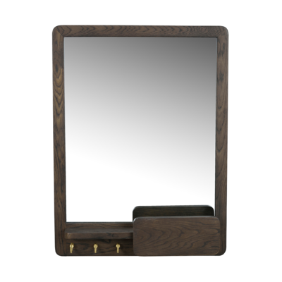 Wandspiegel Inverness donker eiken