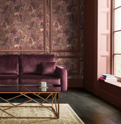 Graham &amp; Brown vliesbehang New Eden Mulberry