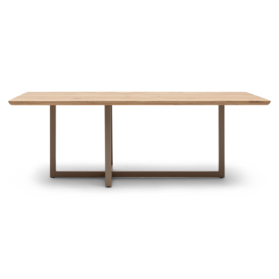 Loods 5 eettafel Mylo groove naturel