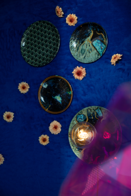 Bold Monkey wandlamp No food here (set van 4)