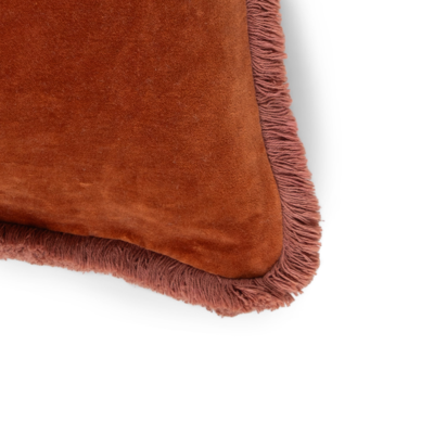Kussen Velvet rust