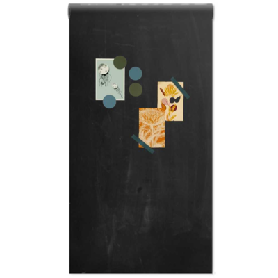 Magneetbehang mat – krijtbord oudzwart