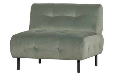 WOOOD Exclusive fauteuil Lloyd gewassen fluweel
