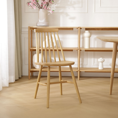 Filou berkenhouten spijlenstoel