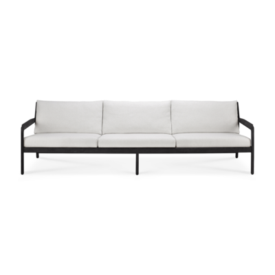 Ethnicraft - Outdoor - Teak Jack sofa 265cm - zwart