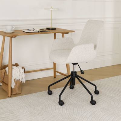 Bureaustoel Nout-Eef zwart onderstel