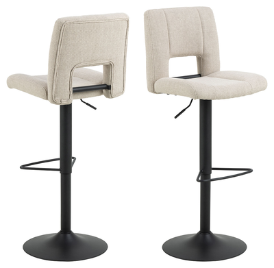 Barkruk Njor - Set van 2 - Beige