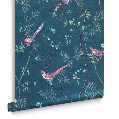 Graham &amp; Brown  vliesbehang  Tori Teal