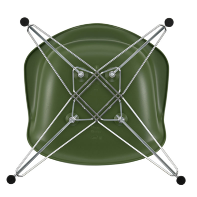 Vitra stoel Eames DAR RE chroom onderstel