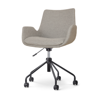 Bureaustoel Nout-Eef zwart onderstel