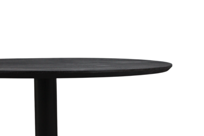 Eettafel Berlijn rond 150cm zwart