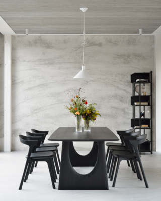 Ethnicraft - Tafel Geometric - eiken/zwart eiken