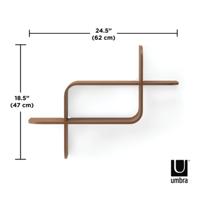 Umbra wandplank Montage