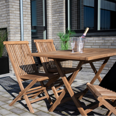 Houten tuintafel Jane