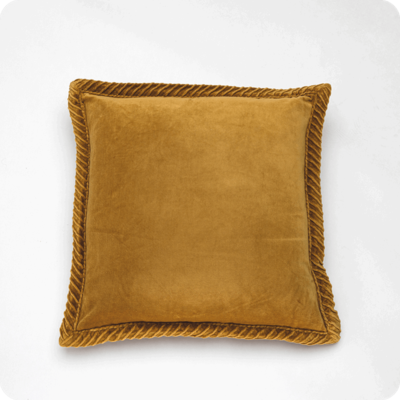 Sierkussen Tucked border